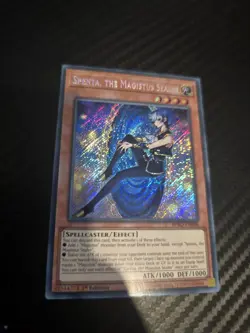 BPRO-EN098 Yu-Gi-Oh Spenta, The Magistus Sealer Secret Rare 1st Edition - Image 1