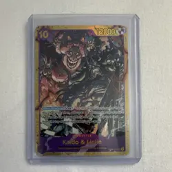 Bandai One Piece Card Game Kaido & Linlin OP03-119 Foil English Lot - Image 1
