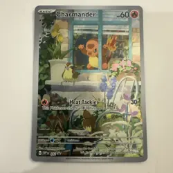 Pokemon TCG Charmander 044 Sv: Scarlet & Violet Promo Cards Holo - Image 1