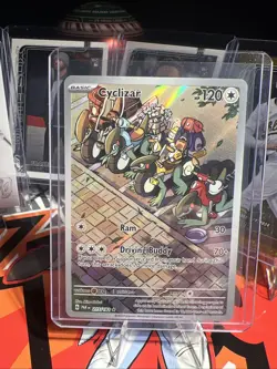 Cyclizar 215/182 Full Art Illustration Rare Paradox Rift Pokemon Card NM - Image 2