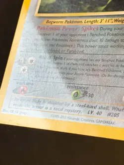 Forretress 21/75 Neo Discovery Non Holo Rare Vintage Pokemon Card - Image 3