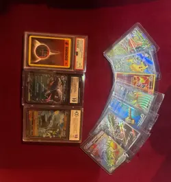 10 Pokemon Card Lot - PSA CGC BGS Graded - Image 1