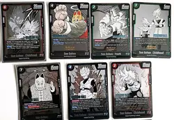 DRAGON BALL, SON GOHAN, 10 Card Release Event / Pre Release Gold Stamp Bundle. - Image 2