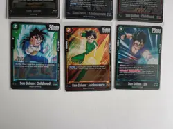 DRAGON BALL, SON GOHAN, 10 Card Release Event / Pre Release Gold Stamp Bundle. - Image 3