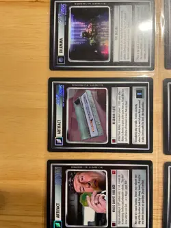 Star Trek CCG: First Edition Reflections - Nine Card VR Foil Lot - Image 2