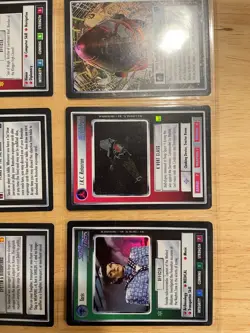 Star Trek CCG: First Edition Reflections - Nine Card VR Foil Lot - Image 4