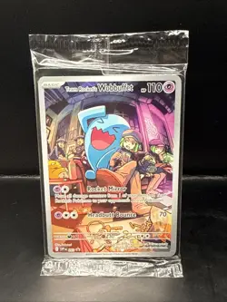 Pokemon Team Rocket's Wobbuffet 203 Promo SV Scarlet & Violet Rare Card - Image 1