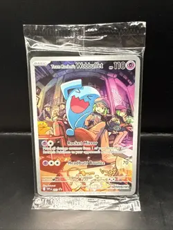 Pokemon Team Rocket's Wobbuffet 203 Promo SV Scarlet & Violet Rare Card - Image 2