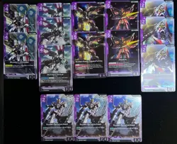Gundam TCG GD03 Steel Requiem Rare Cards GD03-051, 052, 053, 054, 055, 056 - Image 1
