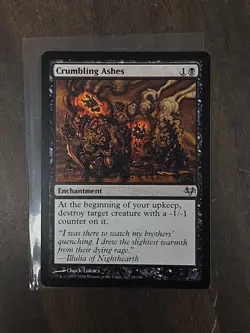Crumbling Ashes Mtg Eventide Non-foil - Image 1