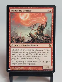 Magic The Gathering - The List: Morningtide - Lightning Crafter - Image 1