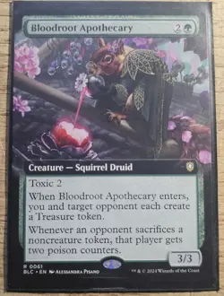 Bloodroot Apothecary - Bloomburrow - EXTENDED ART - NM - Image 1