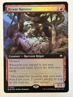 Byway Barterer (Extended Art) Bloomburrow Foil MTG NM - Image 1