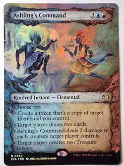 Ashling's Command (Showcase) - Lorwyn Eclipsed - Foil - Magic: The Gathering - Image 1