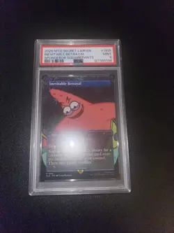 MTG Secret Lair SpongeBob SquarePants Inevitable Betrayal Non Foil Psa 9 - Image 2