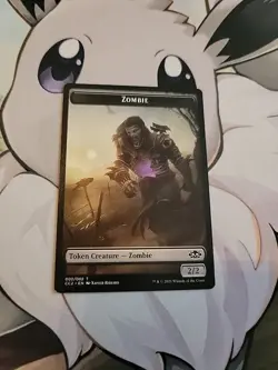 Snake Zombie 001/002 Double-sided Token Commander Collection Mtg Regular W2 - Image 2