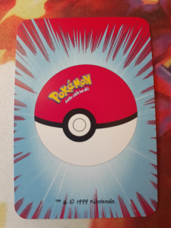 Pokemon Slowbro Jack of Spades 1999 Mini Red Deck Playing Cards 2.5x1.75in NM x1 - Image 2