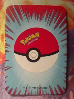 Pokemon Slowbro Jack of Spades 1999 Mini Red Deck Playing Cards 2.5x1.75in NM x1 - Image 4