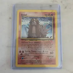 Pokemon Entei Neo Revelation TCG Holo Unlimited Rare Card 6/64 - Image 1