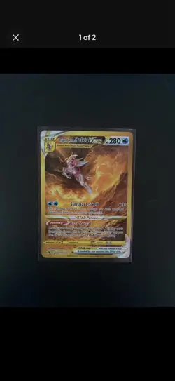 Pokemon TCG Origin Forme Palkia Vstar Crown Zenith: Galarian Gallery Gg67/GG70 - Image 3