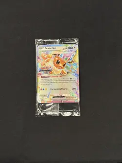 Pokemon TCG Prismatic Evolutions Eevee EX Stamped Promo 075/131 Sealed - Image 1