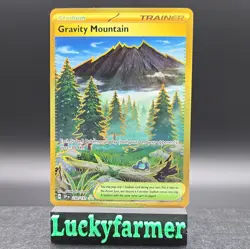 Gravity Mountain 250/191 Hyper Rare Pokemon TCG Surging Sparks NM Card - Image 1