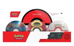 Pokemon TCG 2025 Poke Ball Tin Case Q4 Sealed Case Of 6 Tins - Image 4