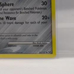 Lucario 53/127 Prerelease Staff Platinum Pokemon - Image 5