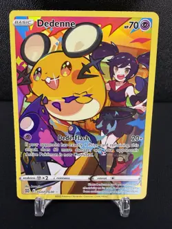 2022 Pokemon SWSH Brilliant Stars Dedenne Trainer Gallery Holo #TG07/TG30 - Image 1