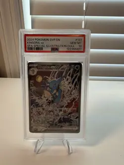 2024 POKEMON SVP EN-SV BLACK STAR PROMO #131 KINGDRA EX PSA 10 - Image 1