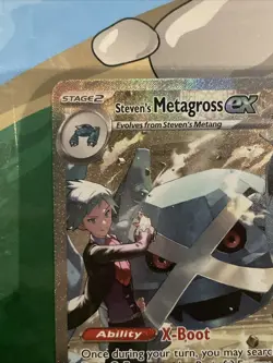 Pokemon TCG Steven’s Metagross EX ASC 289/217 SIR - Ascended Heroes - Image 3