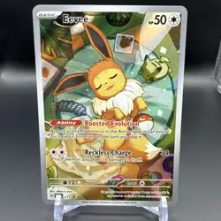Pokemon Eevee TCG 173 Scarlet & Violet Black Star Promo - Image 1