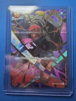 Shanks SP Parallel OP06-007 PRB-02 THE BEST vol.2 One Piece Card Game Japanese - Image 1