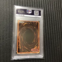 Yugioh! Dark Hole LOB-052 Super Rare 1st Edition English PSA Graded NM 7 - Image 2