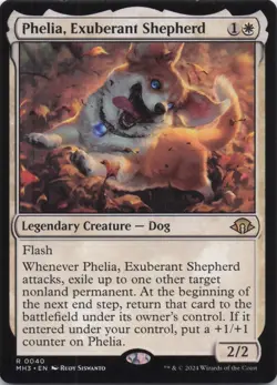 Phelia, Exuberant Shepherd Modern Horizons 3 Regular Rare #40 NM MTG - Image 1