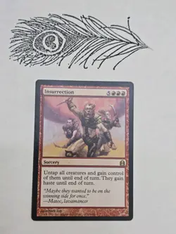 Insurrection X1 Commander Regular Non Foil Mtg Magic The Gathering - Image 1