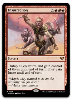 Insurrection #236 (NM) Commander Masters CMM Magic MTG - Image 1