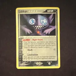 Pokemon Sableye 23/107 EX Deoxys Regular Rare 60HP Basic English - Image 1
