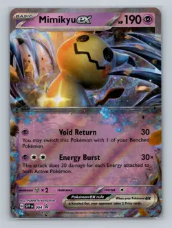 Pokemon SV: Scarlet & Violet Promo Cards #004 Mimikyu ex - Image 1