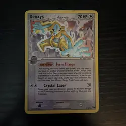 Deoxys 2/17 Pop Series 4 Pokemon Card Rare Holo, Heavily Played - Image 1