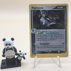 Pokemon Card TCG Mightyena 10/109 EX Ruby and Sapphire Holo Rare MP - Image 1