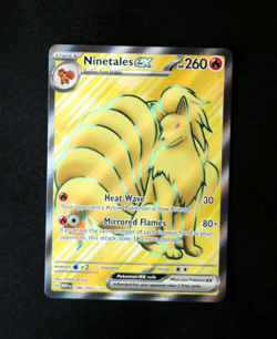 Pokemon Card TCG - Ninetales EX 186/165 - S&V 151 English - Ultra Rare - NM ⭐ - Image 1
