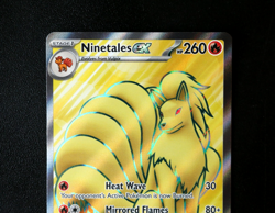 Pokemon Card TCG - Ninetales EX 186/165 - S&V 151 English - Ultra Rare - NM ⭐ - Image 2