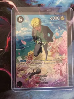 U20735 Sanji ST14003 OP10 Royal Blood SP Full Art One Piece Card Game En G2U - Image 1