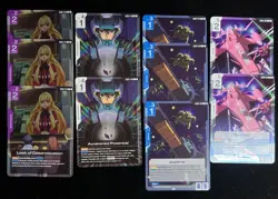Gundam TCG GD03 Steel Requiem Rare Cards GD03-114, GD03-118, GD03-123, GD03-131 - Image 1