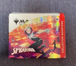 Magic: The Gathering Marvel Spider-Man Collector Boosters Box/ Open Box - Image 1