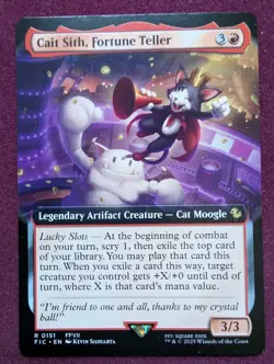MTG - Cait Sith, Fortune Teller - Extended - 0151 - FIC - Image 1