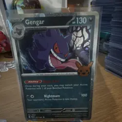 Pokemon TCG Gengar Cosmos Holo Stage 2 130 HP Trick or Trade 2024 057/091 - Image 1