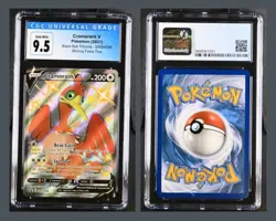 Pokemon TCG, Cramorant V, Shining Fates, SWSH086, Black Star, CGC Blue Label 9.5 - Image 1