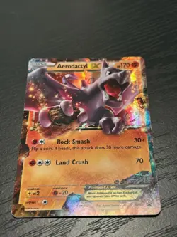 Pokemon Aerodactyl EX XY97 Black Star Promo Ultra Rare Holo - MP - Image 1